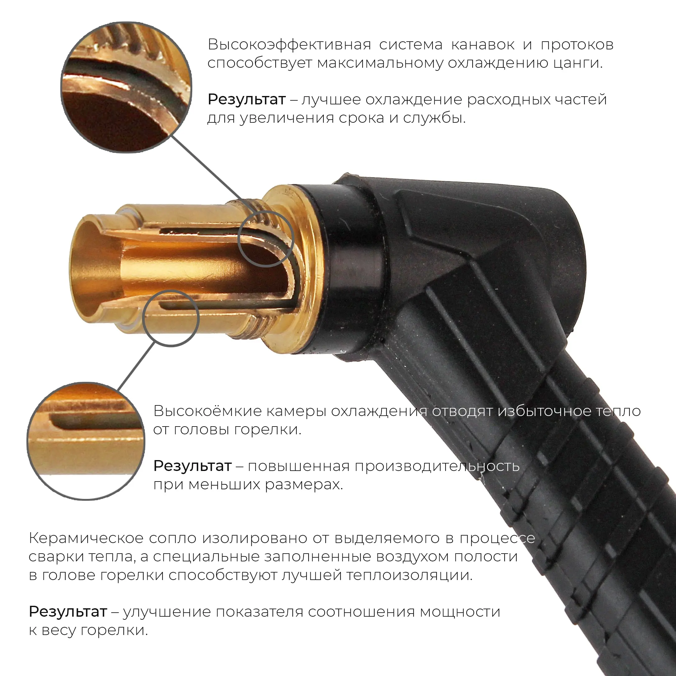 Сварочная горелка TIG ARC T3W 4 метра, 9-пиновая вилка под аппараты Fronius (PERCP8/ATP10)