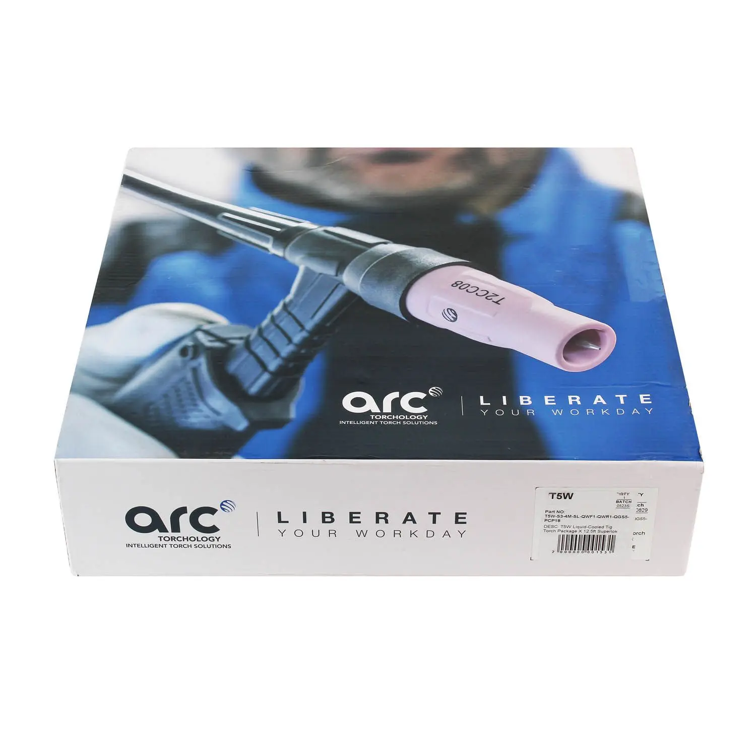 Сварочная горелка TIG ARC T5W 4 метра, 8-пиновая вилка (PCP18) EWM