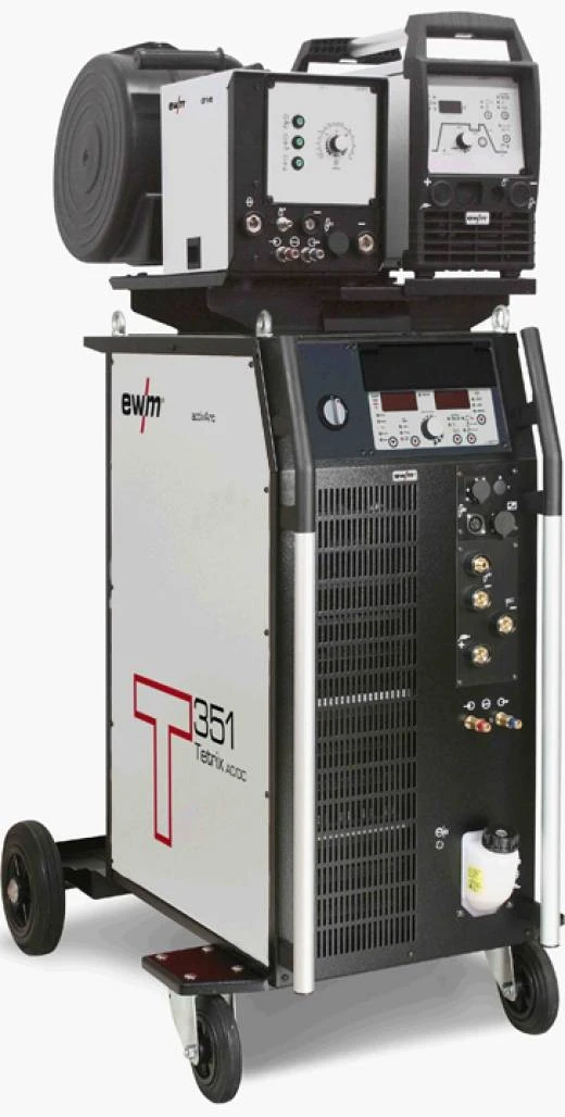 Аппарат аргонодуговой сварки TIG AC/DC EWM Tetrix 351 AC/DC Synergic AW FW hotwire