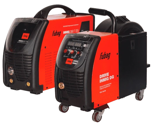 FUBAG INMIG 350 T DG c подающим механизмом DRIVE INMIG DG с горелкой и шланг пакетом 5м