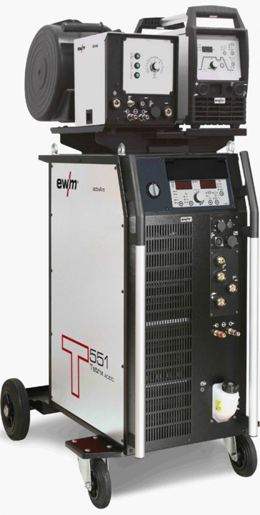 Аппарат аргонодуговой сварки TIG EWM Tetrix 551 Synergic AW FW hotwire