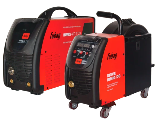 FUBAG INMIG 400 T DG с подающим механизмом DRIVE INMIG DG и горелкой и шланг пакетом 5м