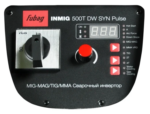 INMIG 500T DW SYN PULSE + подающий механизм DRIVE INMIG DW SYN PULSE + горелка FB 400 3m + Шланг пакет 5м