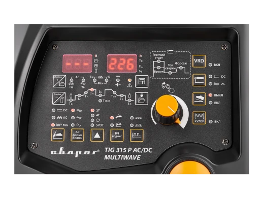 Аппарат аргонодуговой сварки TIG Сварог PRO TIG 315 P AC/DC MULTIWAVE (E202)