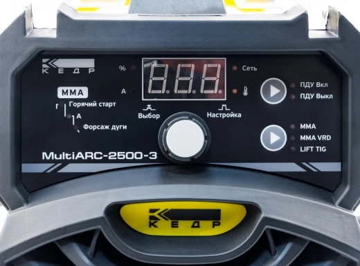 Сварочный инвертор MMA КЕДР MultiARC-2500-3