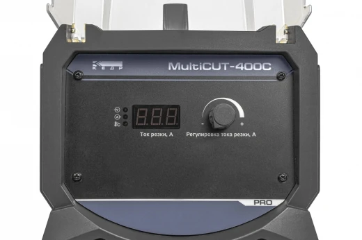Установка воздушно-плазменной резки КЕДР MultiCUT-400C (встроенный компрессор, 220В, 15-40А, 12 мм)