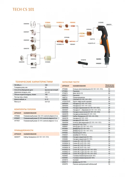 TECH CS 101, 6 М, IVT6957