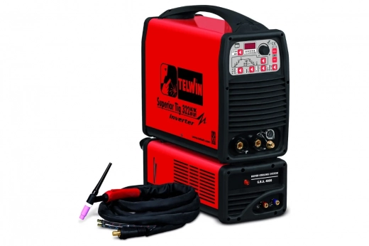 Сварочный аппарат SUPERIOR TIG 322 AC/DC HF/LIFT 400V AQUA