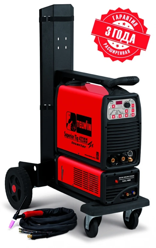 Сварочный аппарат SUPERIOR TIG 422 AC/DC-HF/LIFT 400V AQUA