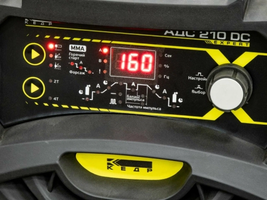 Аппарат аргонодуговой сварки TIG КЕДР АДС 210 DC EXPERT