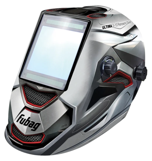 FUBAG Маска сварщика "Хамелеон" ULTIMA 5-13 Panoramic Silver (зона обзора 100 мм х 93 мм)