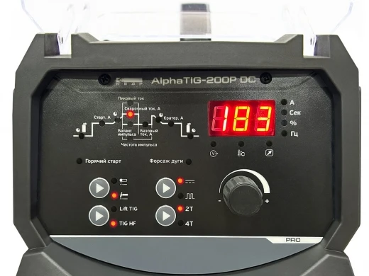 Аппарат аргонодуговой сварки TIG КЕДР AlphaTIG-200P DC