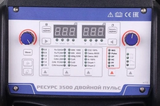 Индустриальный инверторный сварочный полуавтомат АВРОРА Ресурс 3500 ДВОЙНОЙ ПУЛЬС