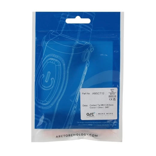 Контактный наконечник Arc М8 1,2 L29,5 CuCrZr для MIG/MAG сварки