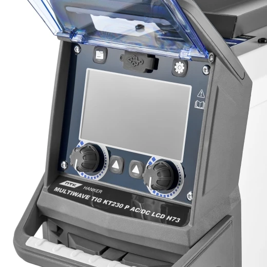 Аппарат аргонодуговой сварки TIG AC/DC ПТК HANKER MULTIWAVE TIG KT230 P LCD H73