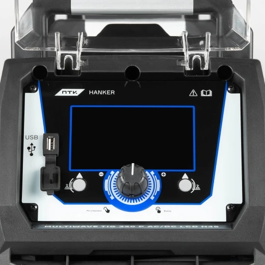 Аппарат аргонодуговой сварки TIG AC/DC ПТК HANKER MULTIWAVE TIG 320 P LCD H45