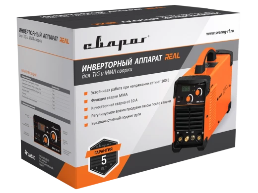 Аппарат аргонодуговой сварки TIG Сварог REAL TIG 200 (W223)