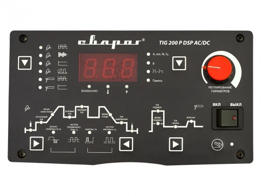 Аппарат аргонодуговой сварки TIG AC/DC Сварог TECH TIG 200 P DSP AC/DC (E104)