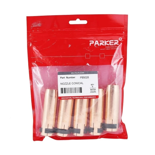 Сопло газовое Parker коническое медное 16 мм для горелок SGB 380A / 401W / 501W / 555W / SB 501W Auto (MIG/MAG)
