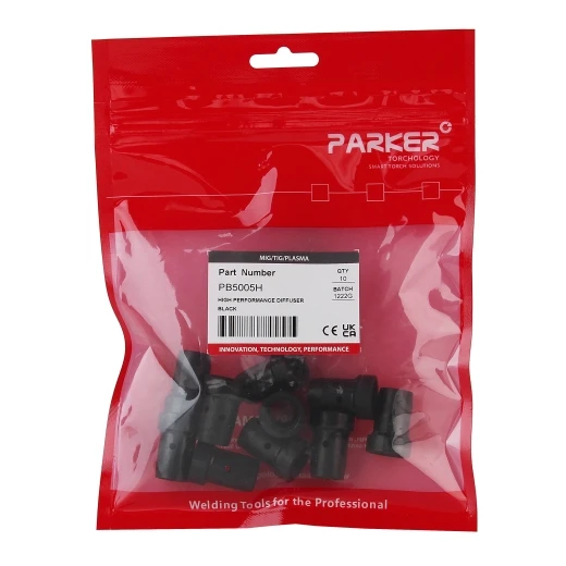 Диффузор газовый Parker чёрный пластиковый особой стойкости 28,0 мм для MIG/MAG сварки