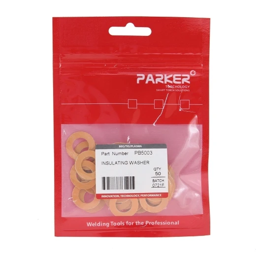 Изоляционная шайба Parker для гусака горелки с жидкостным охлаждением (MIG/MAG)