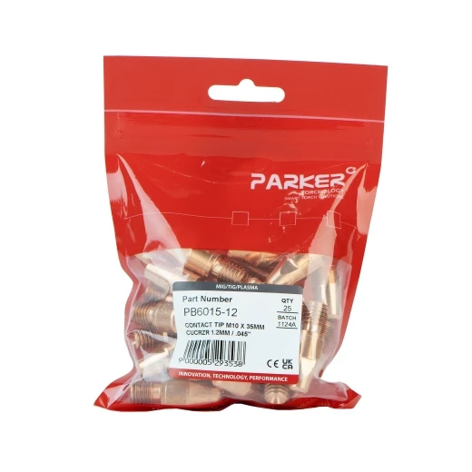 Контактный наконечник Parker М10 1,2 L35,0 CuCrZr для MIG/MAG сварки