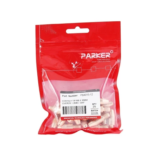 Контактный наконечник Parker М8 1,2 L30,0 CuCrZr для MIG/MAG сварки