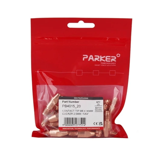 Контактный наконечник Parker М8 2,0 L30,0 CuCrZr для MIG/MAG сварки