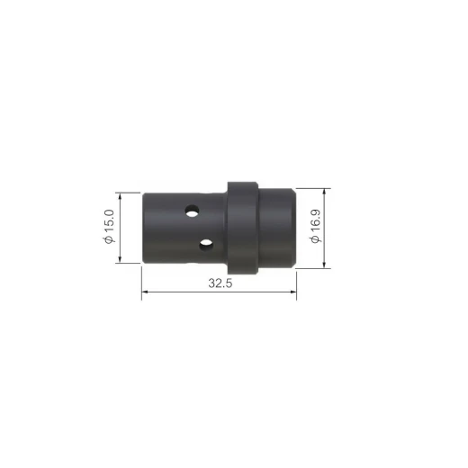 Диффузор газовый Parker чёрный пластиковый особой стойкости 32,5 мм для MIG/MAG сварки