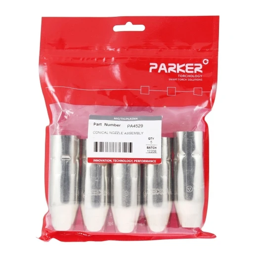 Сопло газовое Parker сильно коническое медное 16 мм для полуавтоматической горелки SGA-LW 455A (MIG/MAG)