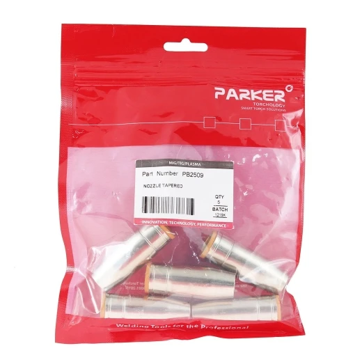 Сопло газовое Parker сильно коническое медное 12 мм для горелок SGB 250A / SGF 250A / SB 250A Auto (MIG/MAG)
