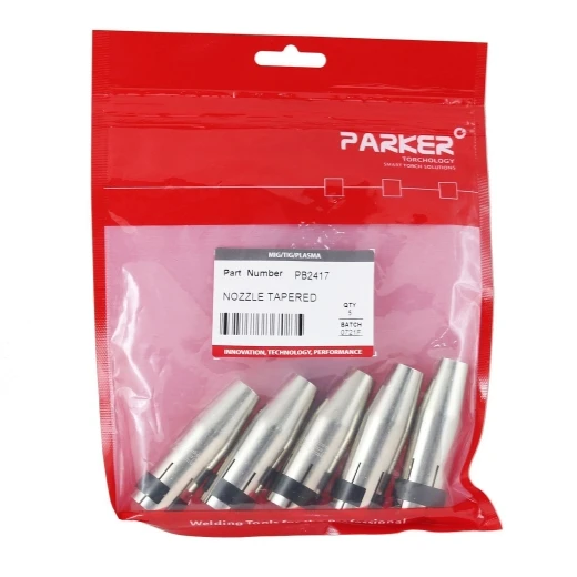 Сопло газовое Parker сильно коническое медное 10 мм для полуавтоматических горелок SGB 240A / SGB 240W / STH 240AE (MIG/MAG)