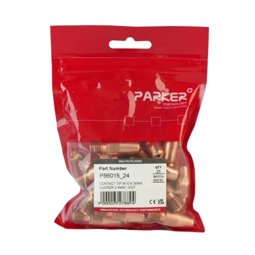 Контактный наконечник Parker М10 2,4 L35,0 CuCrZr для MIG/MAG сварки