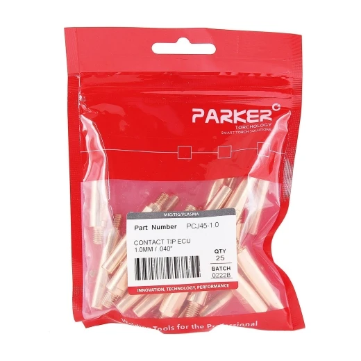 Контактный наконечник Parker М6 1,0 L45,0 ECu для MIG/MAG сварки