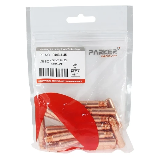 Контактный наконечник Parker 1,2 L31,8 ECu для MIG/MAG сварки