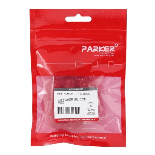 Диффузор газовый Parker красный силиконовый 19,5 мм для MIG/MAG сварки